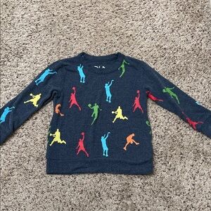 Chaser Kids Multicolor Sports Print Sweatshirt